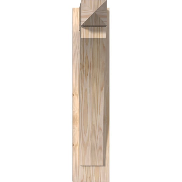 Thorton Arts & Crafts Smooth Outlooker, Douglas Fir, 5 1/2W X 14D X 26H